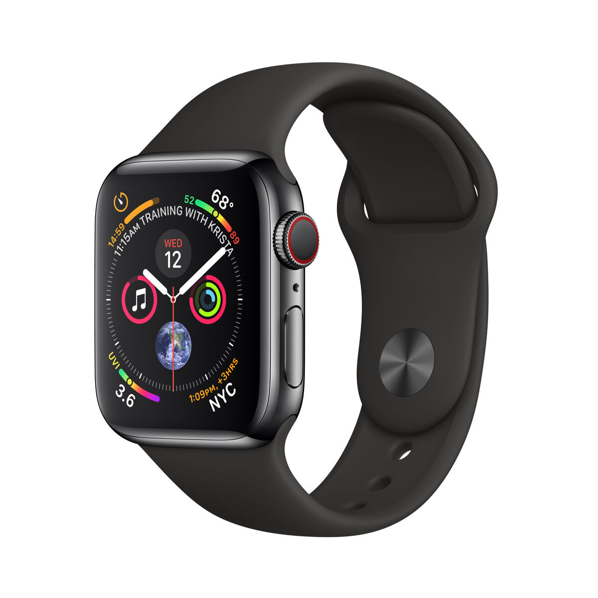 Apple Watch Series 4 GPS + Cellular 40mm Noir - Livraison Espagne Italie Allemagne 🇪🇸🇮🇹🇩🇪