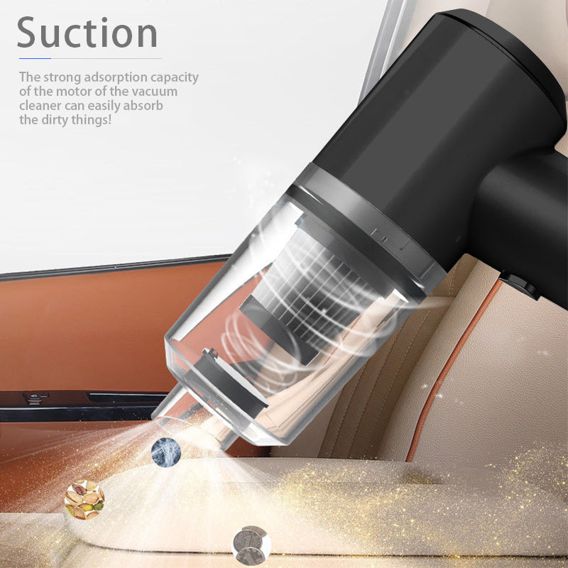 Aspirateur Voiture Sans Fil 120W - Portable Puissant 13000Pa - Rechargeable