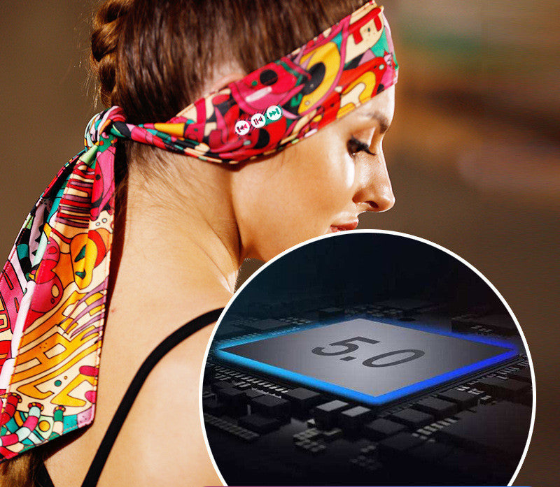 Bandeau Bluetooth Sport - Musique Sans Fil Running Yoga - Certification CE