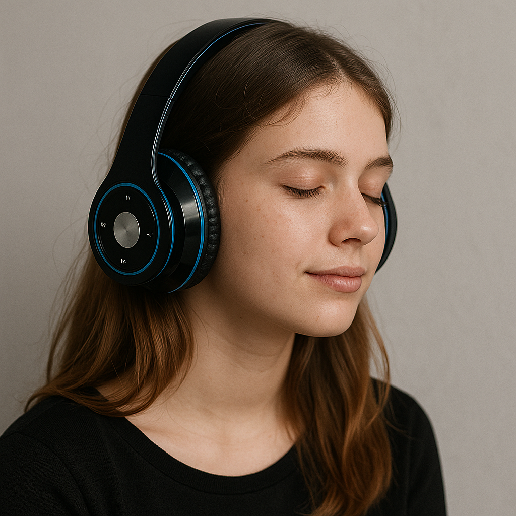 Casque Bluetooth Sans Fil Stéréo - Sport Gaming Pliable - Certification CE