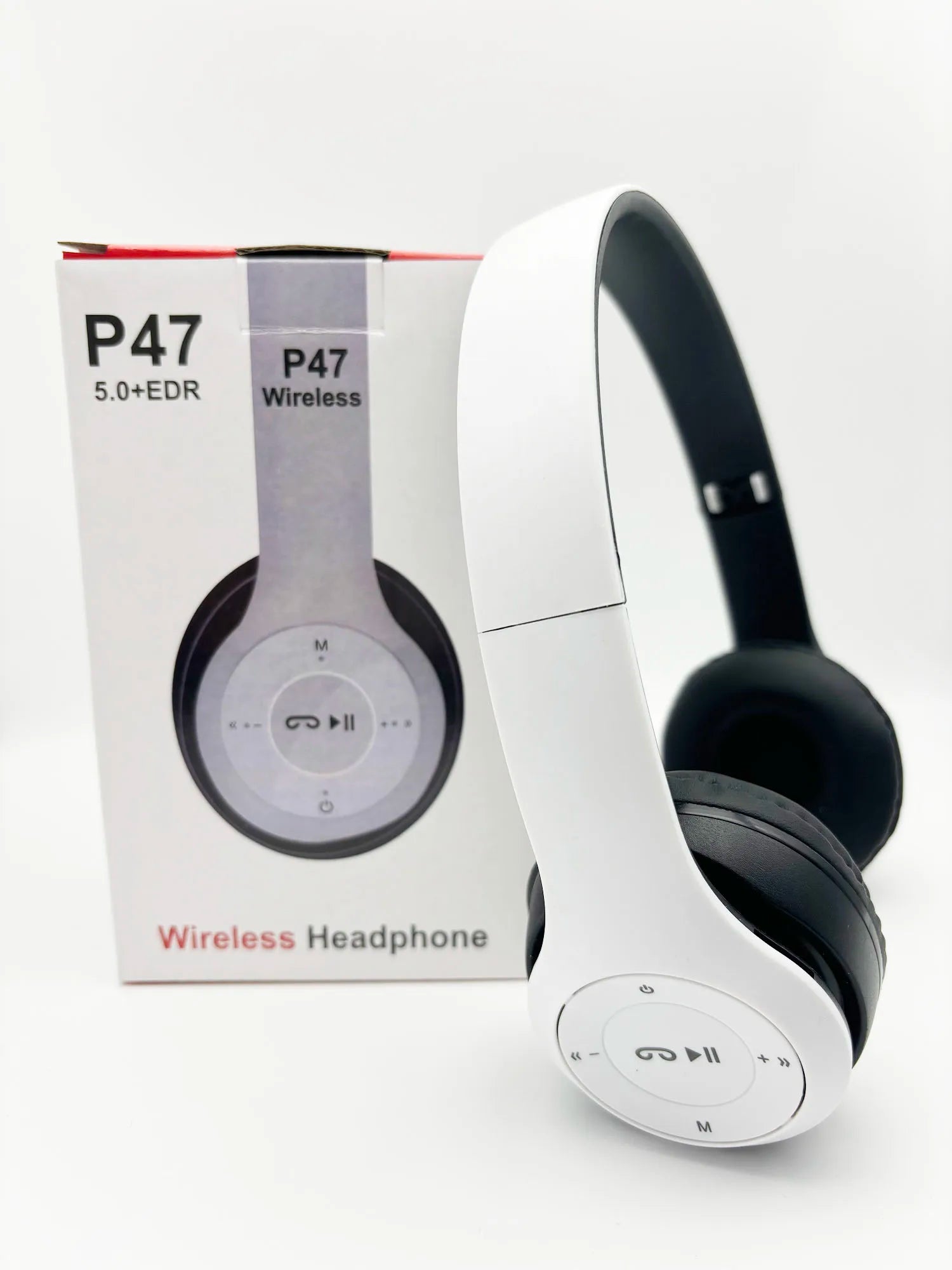Casque Bluetooth P47 Stéréo 5.0 Pliable Sans Fil - Sport & Gaming iPhone Android