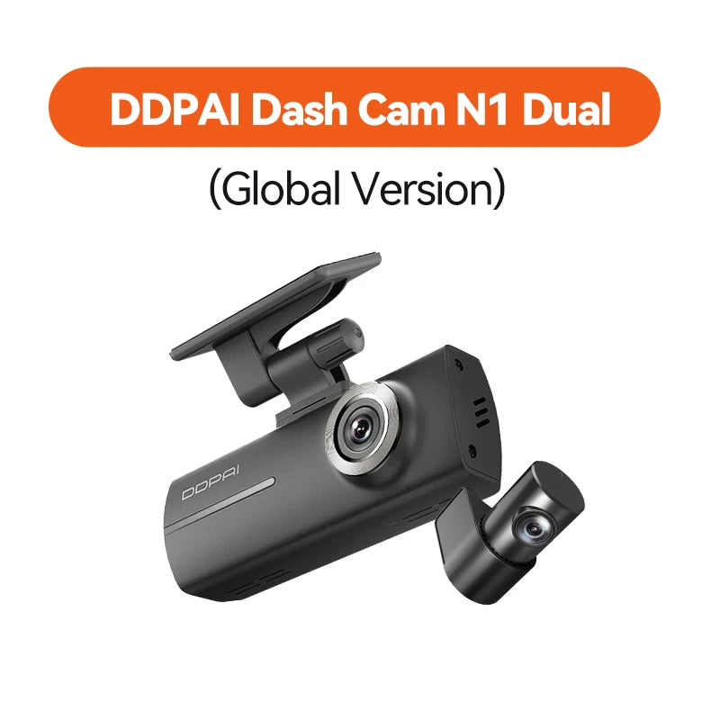 Dashcam DDPAI N1 double objectif vision nocturne NightVIS