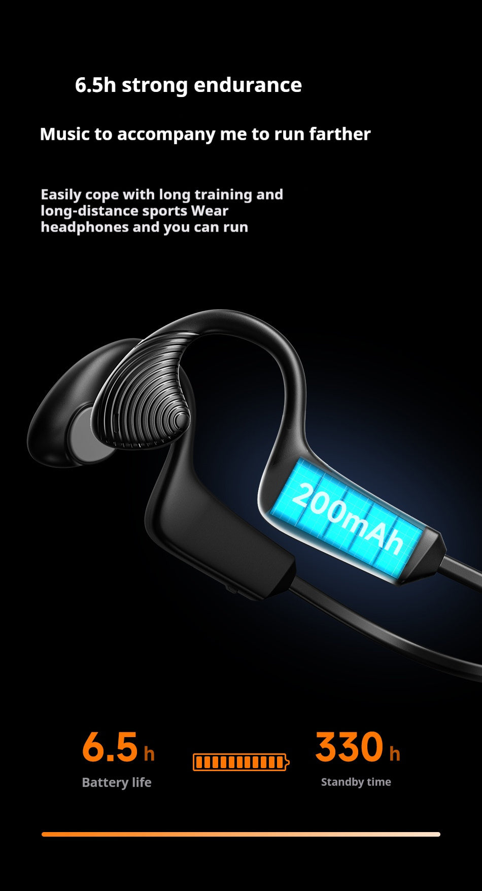 Auricolare Bluetooth sportivo a conduzione aerea AWEI - Consegna solo in Italia 🇮🇹 