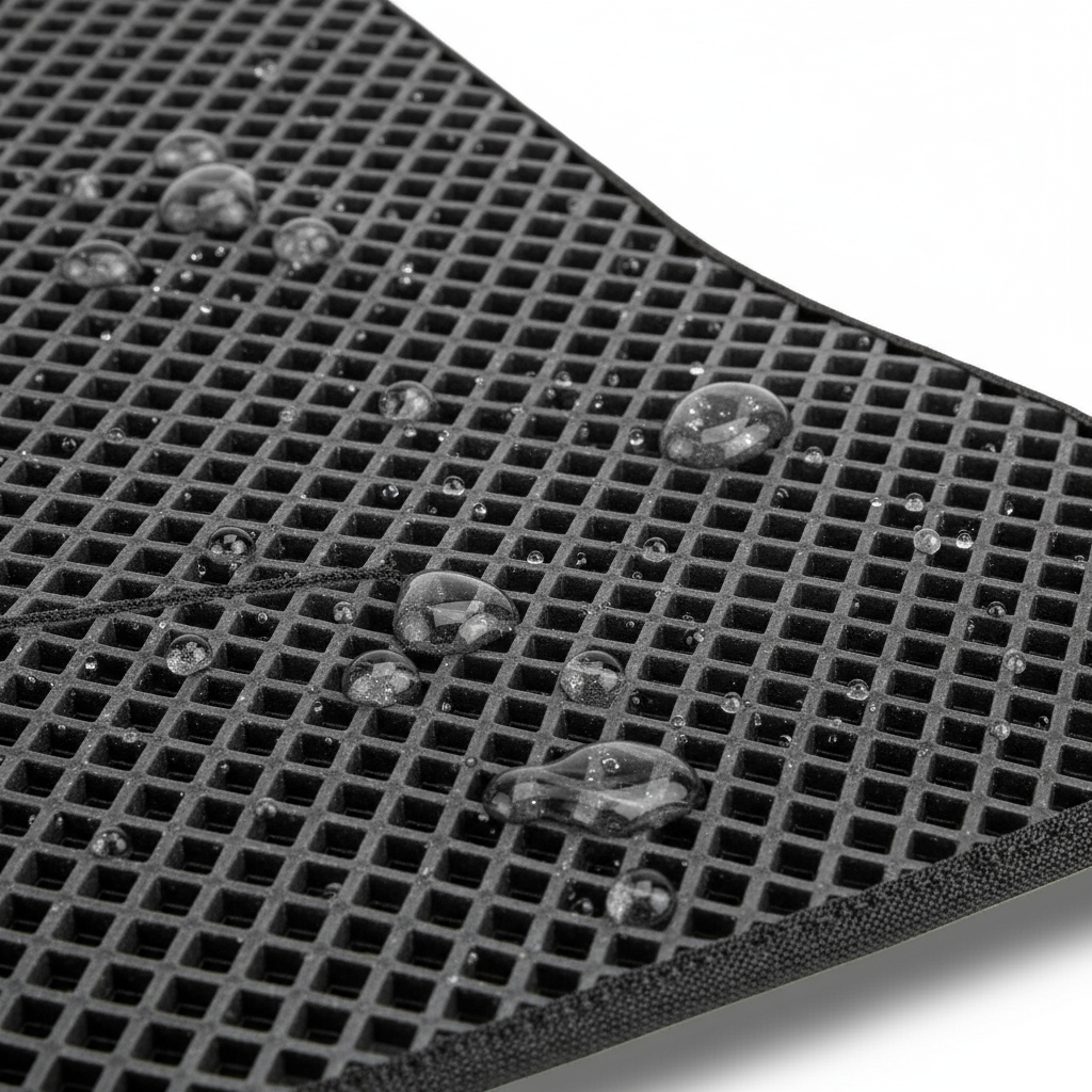 Détail de la protection anti-liquides et anti-saleté