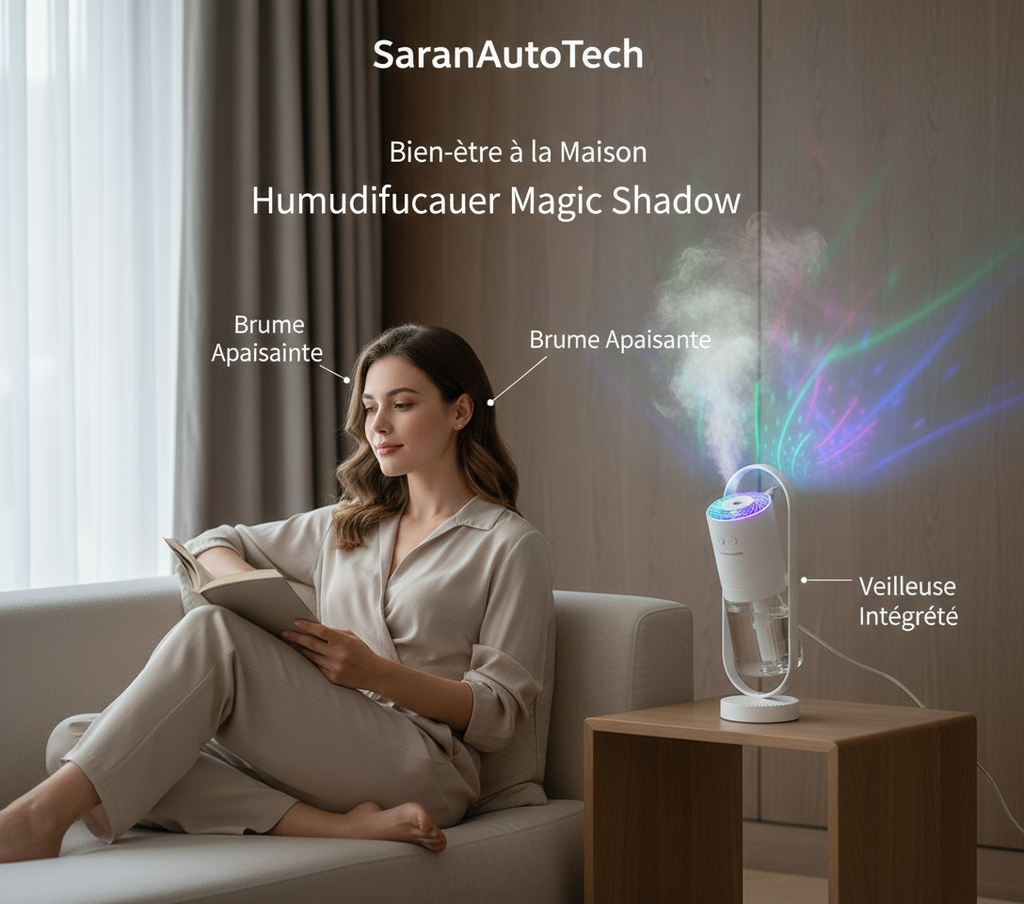 Image promotionnelle SaranAutoTech - Humidificateur Magic Shadow