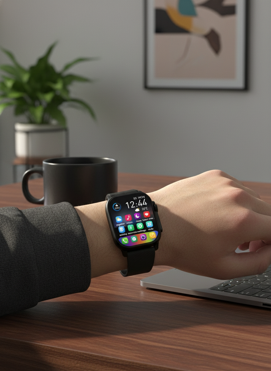 Smartwatch T900 Ultra 2 en noir